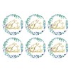 SWYOUN 96PCS Glitter Gold Eid Mubarak Stickers Eid Party Supplies