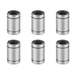 6Pcs Linear Bearing LM20UU,20mm Bore Dia,32mm OD,42mm Length with Double Side Rubber Seal Great for CNC,3D Printer