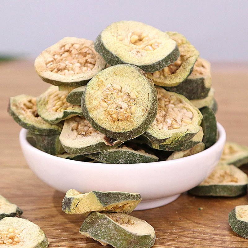 HOLFLYING Natural Dried Guava Fruit Slices, 4.0 oz