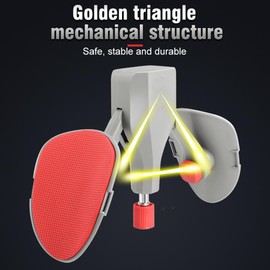 LUFEIS Pelvic Floor Exerciser, Pelvic Floor Trainer with Counter, Thigh Master, 10-35kg Adjustable Resistance Inner Thigh Exercise Equipment, Hip Trainer for Men & Women Arm Buttock Strength Training