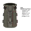 ICEFANG GN3 Tactical Dog Harness with 6X Buckle,Dog Molle Vest