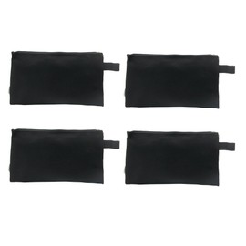 Augbunny 100% Cotton 16oz Heavy Duty Multi-purpose Canvas Zipper Tool Bag Organize Storage Pouch 4-pack