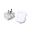 NEMA 5-15P Right-Angle Replacement Plug (White) – 125V 10A Angled