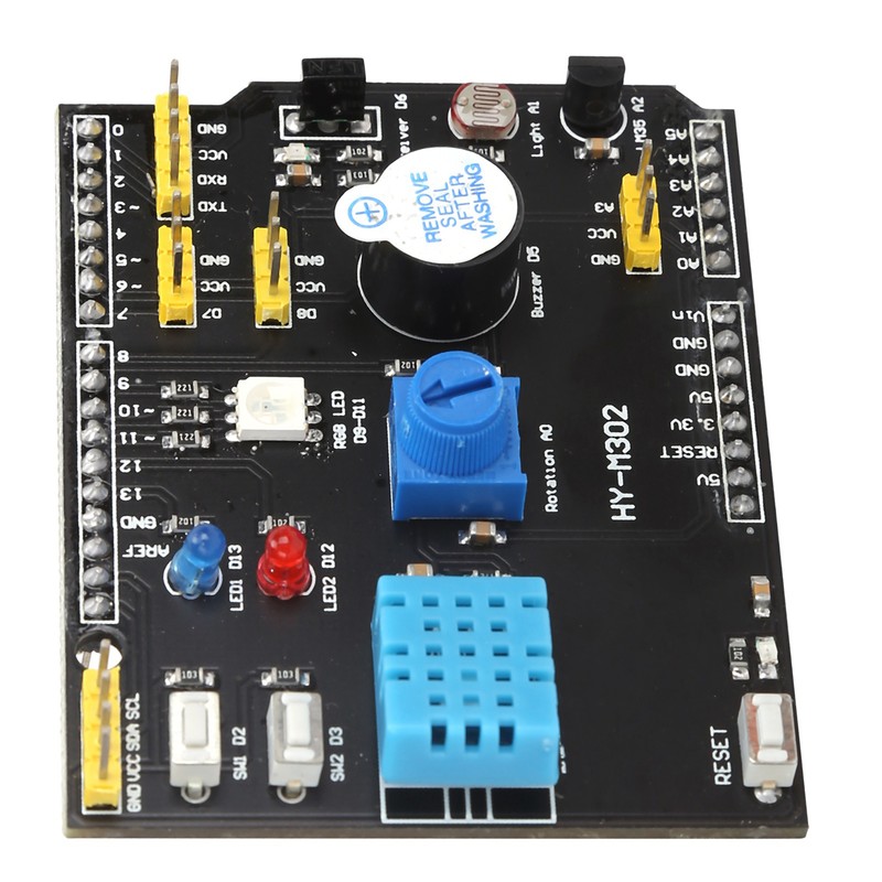 9 in 1 Multifunction Expansion Board Humidity LM35 Temperature Computer