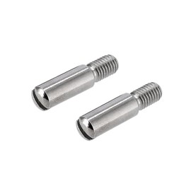 Set of 2 fixing screws, short 6 x 25, thread M5, for Simson hand lever