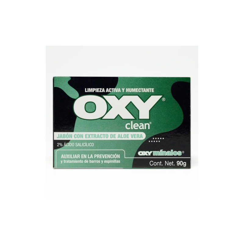 OXY CLEAN JABÓN CON EXTRACTO DE ALOE VERA 2 ÁCIDO