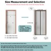 Magnetic fly screen balcony door 80 x 220 cm, various