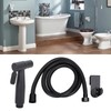 Toilet Bidet Sprayer Hole Free 304 Stainless Steel Pressurized Nozzle