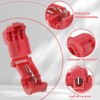 Pack of 10 Cable Connectors/Connection Clamps for Robotic Lawnmower Boundary
