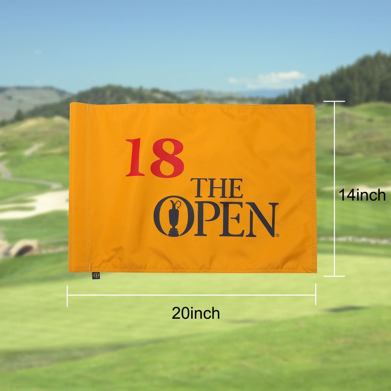 COGOLFING Standard TheOpen Golf Flag, Tube Insert, 14x20 Inch 420D
