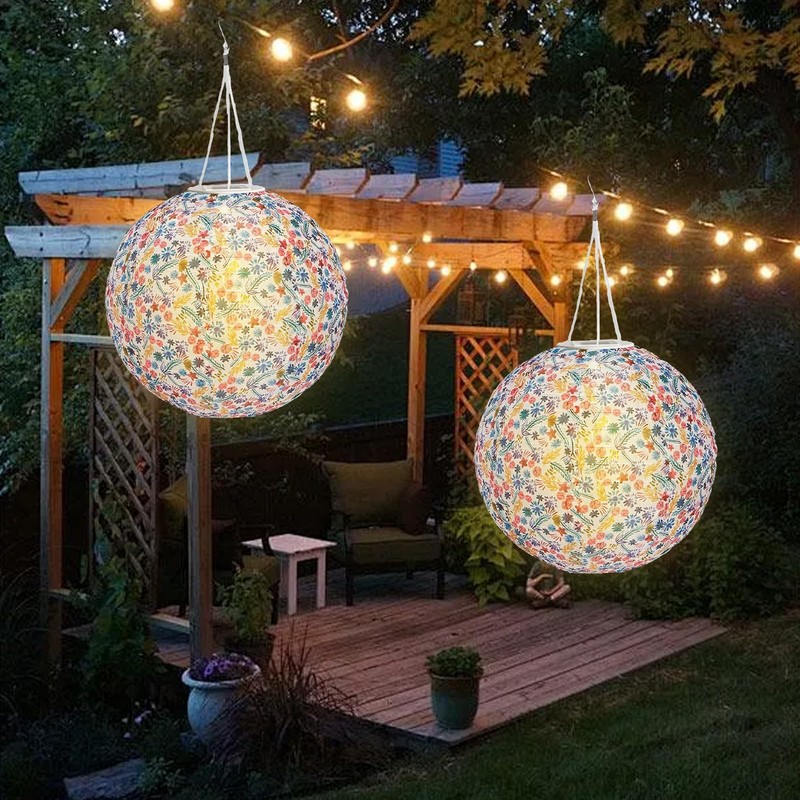Solar Lanterns, Outdoor Weatherproof, Lanterns, Solar Outdoor 30 cm, Solar