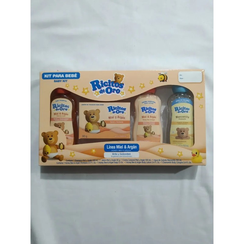 Kit Para Bebé Ricitos De Oro Regalo Recién Nacido