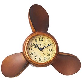 Howard Miller 645-525 Propeller Alarm Weather & Maritime Table Clock