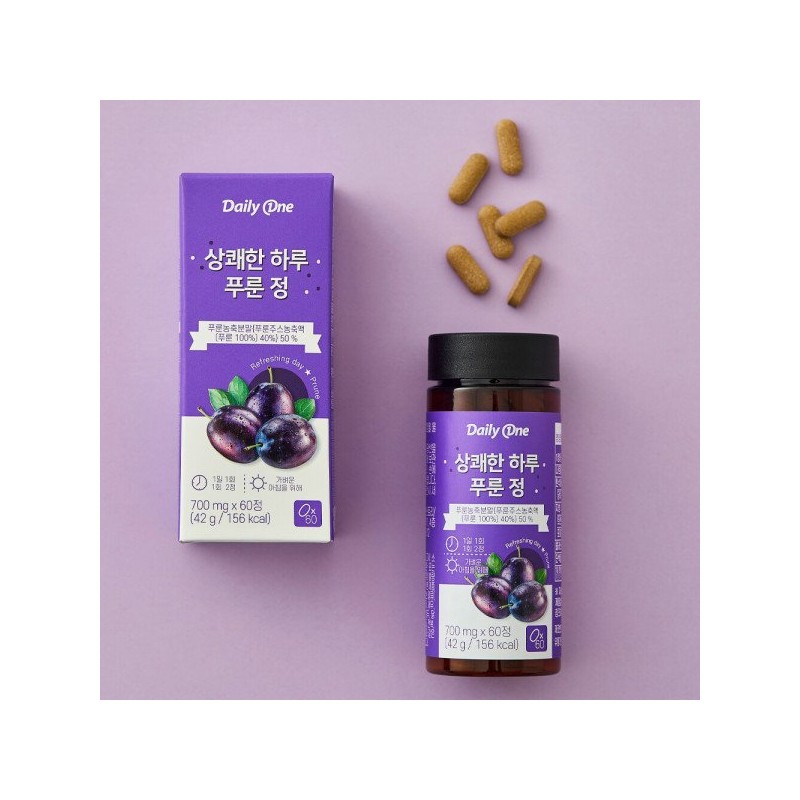 Dailyone 상쾌한 하루 푸룬 정 식이섬유 Refreshing Day Prune Dietary