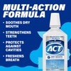 ACT Dry Mouth Anticavity Zero Alcohol Fluoride Mouthwash, Soothing Mint,