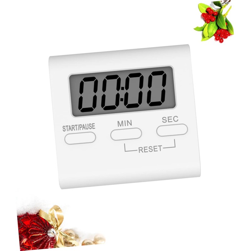 BIUDECO Digital Stopwatch Kitchen Timer Countdown Alarm Student Timer Magnetically