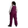 Berne Women's Softstone Duck Insulated Bib Overall, 4X-Large Short, Plum