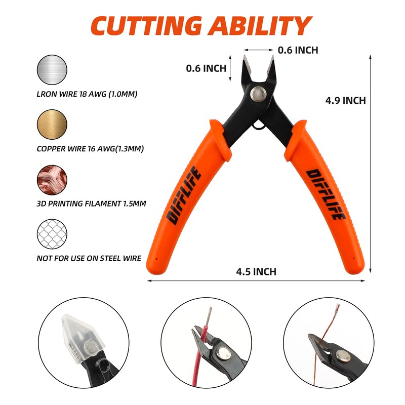 DIFFLIFE Professional 9 PCS Model Tools Kit Modeler Basic Tools