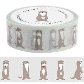 Hamamonyo Masking Tape Love Otter