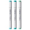 Copic Classic Deisgner Collection, Set of 3 Coloured Marker Pens,