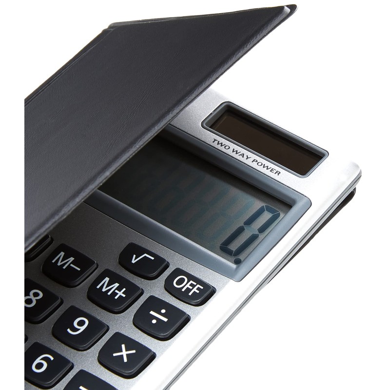 Casio SL-300SV, 8 Digit Pocket Calculator, Silver