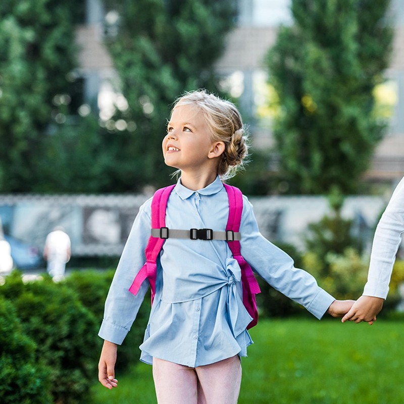 Moorle Adjustable Chest Strap Backpack, Pack of 2 Nylon Backpack