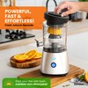Eurolux Electric Citrus Juicer Stainless Steel | Premium Hands-Free One-Touch