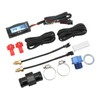 4 in 1 Water Oil Temperature Time Voltage Gauge LCD