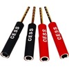 CNCESS CESS-053 Banana Plug to Pin Plug Adapter, 4mm Female