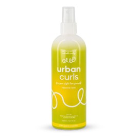 URBAN CURLS, Reaviva Rizos para Definir Rizos, Activador de Rizos Libre de Sulfatos, Parabenos, Siliconas y Aceites Minerales Hecho con Ingredientes 100% Naturales y Orgánicos 360 ml