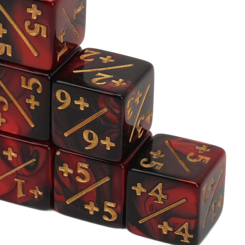 20PCS 6 Sided Dice Set for Kids 16MM Plastic Educational