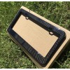 BLVD Universal Real Carbon Fiber License Plate Holder Frame For