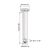 sourcing map Single Hole Clevis Pins - 4mm X 25mm