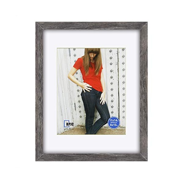 RPJC 11x14 inch Picture Frame Made of Solid Wood and