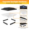 ZCXLIGHT Solar Post Cap Lights Outdoor 12 Pack, 4x4 Post