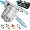 PriorityChef Large 15oz Potato Ricer, Heavy Duty Stainless Steel Potato