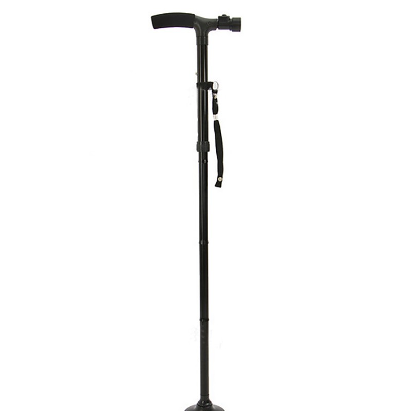 Foldable Walking Cane Adjustable Aluminum Alloy Walking Stick with 6