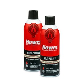 Howes Multi-Purpose Lubricator & Penetrating Oil, 11oz (Two 11-Ounce Aerosol Cans)