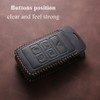 sevElvesin Genuine Leather Key fob Cover Compatible with Land Rover