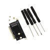 KALEA INFORMATIQUE Adapter M2 NGFF NVMe M Key to Replace