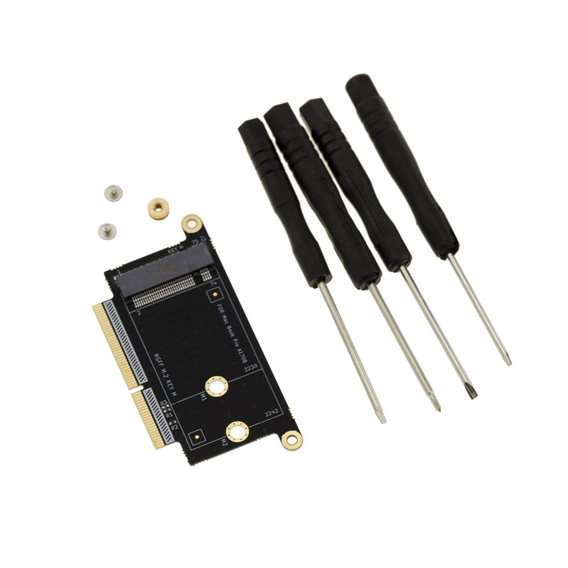 KALEA INFORMATIQUE Adapter M2 NGFF NVMe M Key to Replace