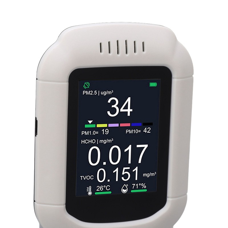 7 in 1 Air Quality Tester High Accuracy Multifunctional PM10