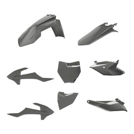 Polisport Motocross (MX) Replica Plastic Kit for KTM SX85 (2016-2024) – OEM Quality, Durable, Flexible & Perfect Fit – Nardo Grey