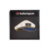 Kolorspun Captain's Hat Patch - Hook and Loop Tactical Morale