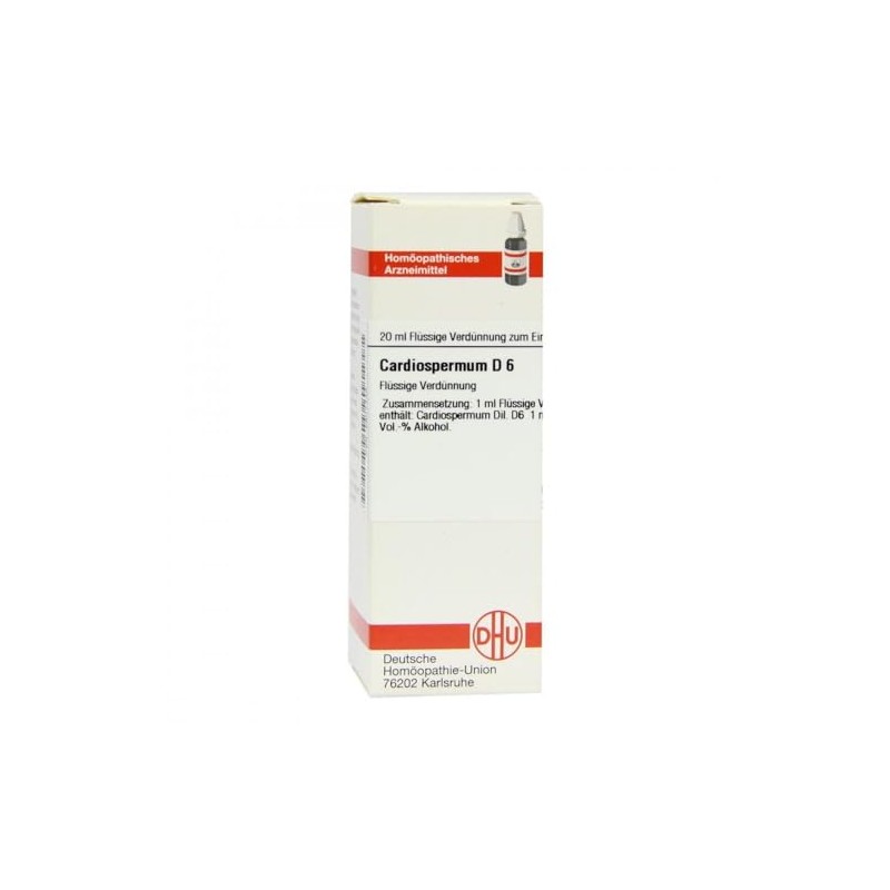 DHU Cardiospermum D6 Dilution, 20 ml Solution