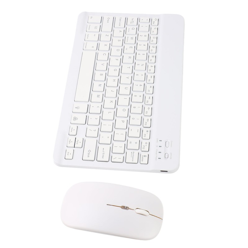 Bluetooth Keyboard Mouse Thin Lightweight Keyboard Mouse Combo with Backlit