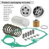 Clutch & Gasket Kit Compatible with Yamaha V Star 650