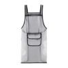 Clapoyis Waterproof Hand Wiping Apron, Translucent, TPU Commercial Apron, Stylish,