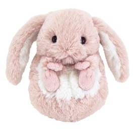 Sun Lemon P-8262 Koromofuru Rabbit, Pink, 6.3 x 5.9 x 5.5 inches (16 x 15 x 14 cm), Stuffed Animal