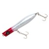 Creek Chub 6 Pin Popper Lures, Bunker, 16,5 cm, Red
